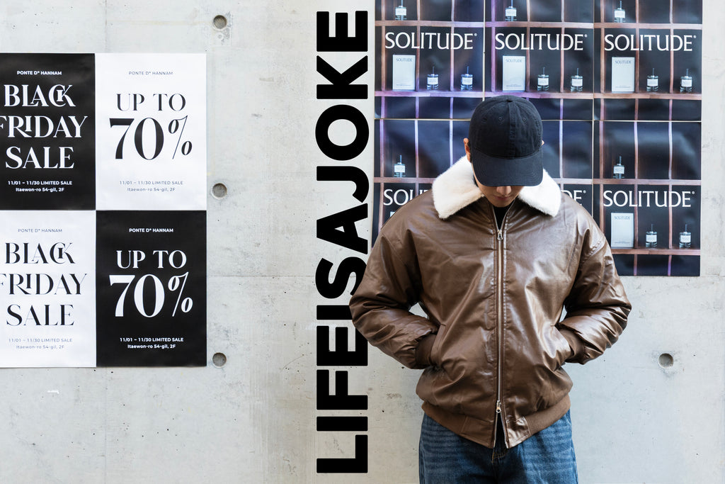 Leather  Crop 2-Way  Shearling Padding